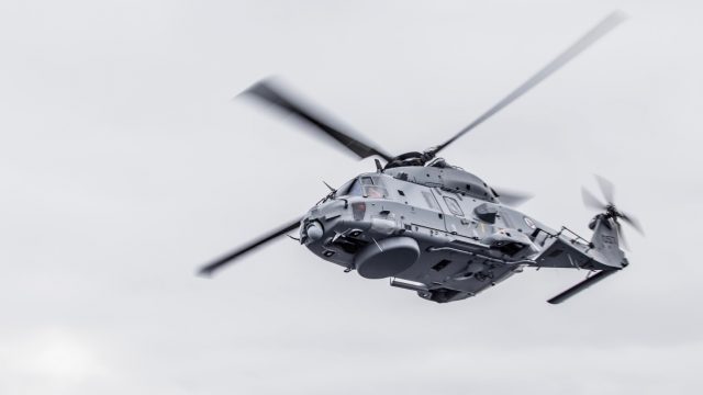 Kongsberg skal levere helikoptervedlikehold